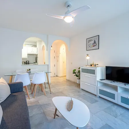 Carihuela With Pool And Free Parking 5 M *